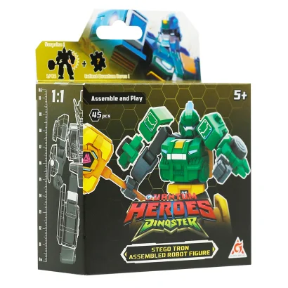Робот-конструктор DINOSTER - СТЕГО ТРОН