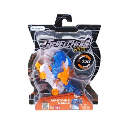 Машинка-трансформер SCREECHERS WILD! S4 L0 - ЕІРСТРАЙК ІГЛ