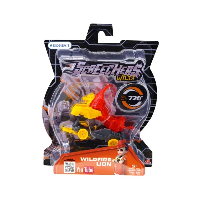 Машинка-трансформер SCREECHERS WILD! S4 L0 - ВАЙЛДФАЄР ЛАЄН