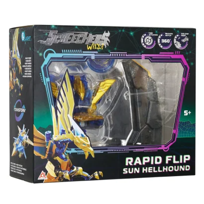 Ігровий набір SCREECHERS WILD! S5 L0.5 &ndash; САН ХЕЛХАУНД (запускач, машинка-трансформер)