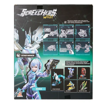 Ігровий набір SCREECHERS WILD! S5 L1 &ndash; СТАР ВІНГС (запускач-бластер, машинка-трансформер)