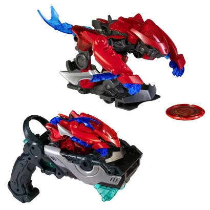 Ігровий набір SCREECHERS WILD! S5 L2 &ndash; ФАЙЕРМЕН (запускач-бластер, машинка-трансформер L2)