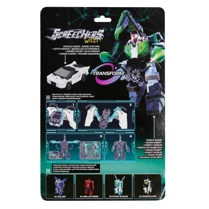 Робот-трансформер SCREECHERS WILD! S5 – ДАРККЛО