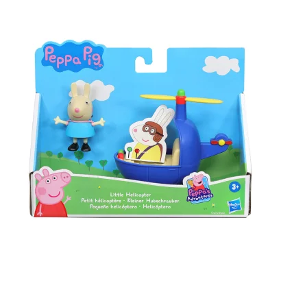 Ігровий набір Peppa - ГВИНТОКРИЛ РЕБЕККИ (гвинтокрил, фігурка Ребекки)