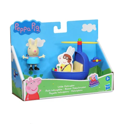 Ігровий набір Peppa - ГВИНТОКРИЛ РЕБЕККИ (гвинтокрил, фігурка Ребекки)
