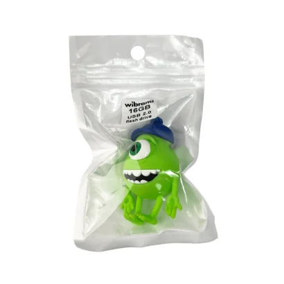 Флеш-накопичувач Wibrand USB 2.0 Mike Wazowski 16Gb Green