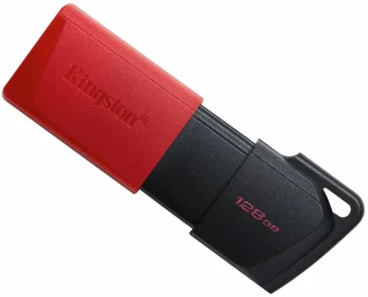 Флеш-накопичувач Kingston USB 3.2 DT Exodia M 128GB Black/Red