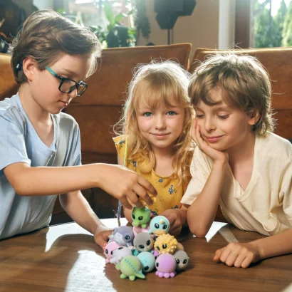 Колекційна фігурка FLOCKIES S2 - АКСОЛОТЛЬ АЛАН