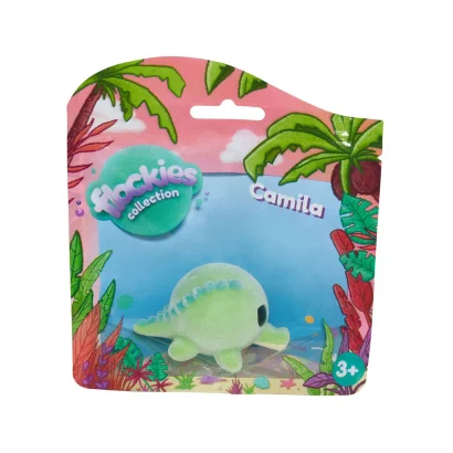 Колекційна фігурка FLOCKIES S2 - КРОКОДИЛИЦЯ КАМІЛА