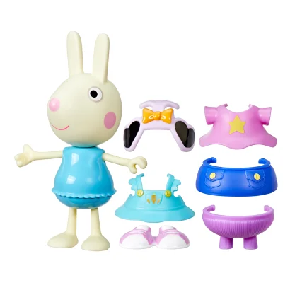 Ігровий набір PEPPA FIGURINES серії "Модна пригода" - ОДЯГНИ РЕБЕККУ