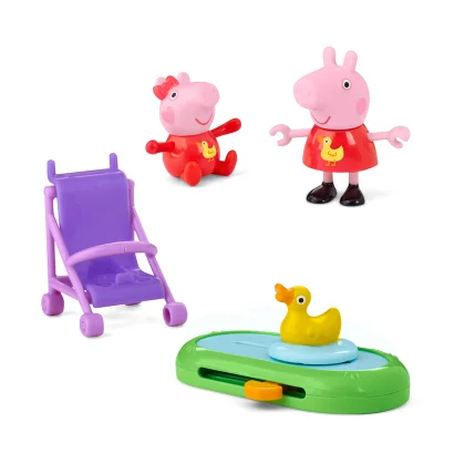 Ігровий набір PEPPA FIGURINES серії "Моменти з Пеппою" &ndash; СЕСТРИЧКИ НА ПРОГУЛЯНЦІ