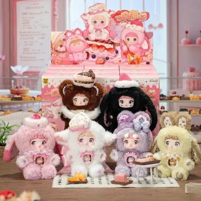 Колекційна м'яка іграшка з кільцем POP TOP Hi TOY серії "Nommi" - СОЛОДУСИКИ (у дисп., в ас.)