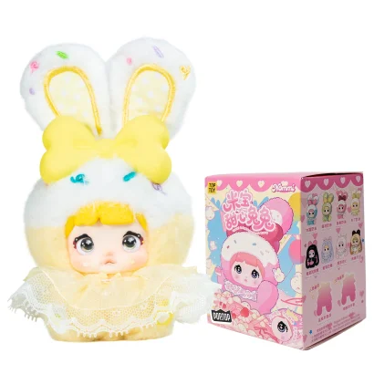 Пухнаста фігурка на підвісі POP TOP Hi TOY серії "Nommi" - ЗАЙЧЕНЯТА (у дисп., в ас.)