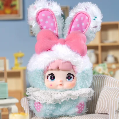 Пухнаста фігурка на підвісі POP TOP Hi TOY серії "Nommi" - ЗАЙЧЕНЯТА (у дисп., в ас.)