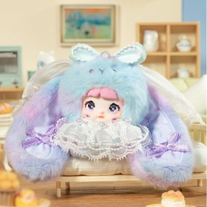 Пухнаста фігурка на підвісі POP TOP Hi TOY серії "Nommi" - ЗАЙЧЕНЯТА (у дисп., в ас.)