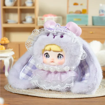 Пухнаста фігурка на підвісі POP TOP Hi TOY серії "Nommi" - ЗАЙЧЕНЯТА (у дисп., в ас.)