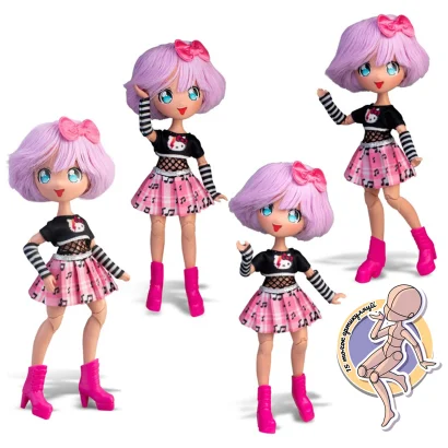 Лялька 4SF MANGA DOLLS серії "Hello Kitty" &ndash; ТЕДДІ РОК