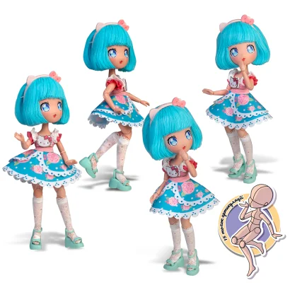 Лялька 4SF MANGA DOLLS серії "Hello Kitty" &ndash; КРАСУНЯ ПІНКгоирл