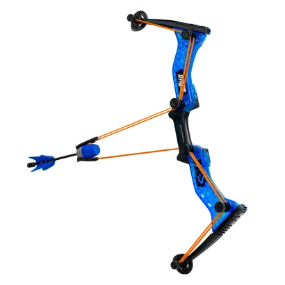 Лук для гри серії "Hyper Strike" (синій, 4 стріли)