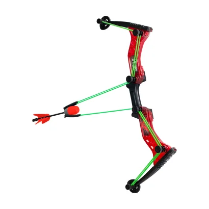 Лук для гри серії "Hyper Strike" (червоний, 4 стріли)