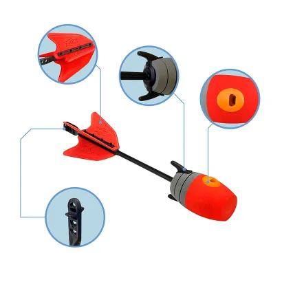 Лук для гри серії "Hyper Strike" (червоний, 4 стріли)