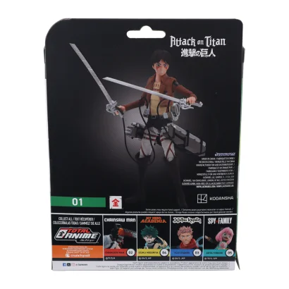 Ігрова фігурка TOTAL ANIME серії &quot;Атака титанів&quot; W1 - ЕРЕН (з аксес.)