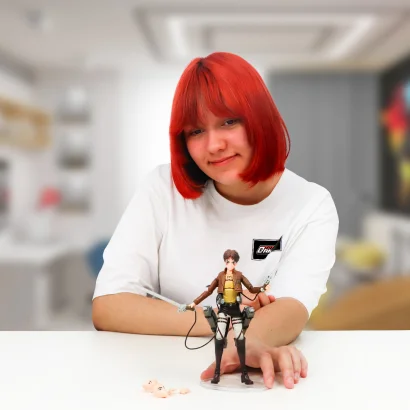 Ігрова фігурка TOTAL ANIME серії &quot;Атака титанів&quot; W1 - ЕРЕН (з аксес.)