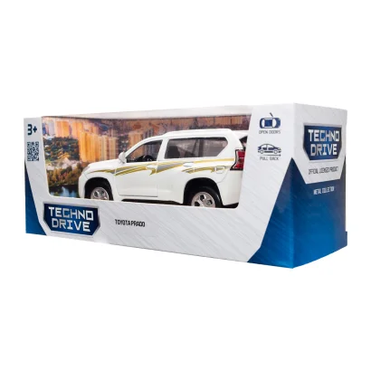 Автомодель - TOYOTA PRADO (білий)