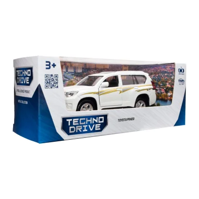 Автомодель - TOYOTA PRADO (білий)