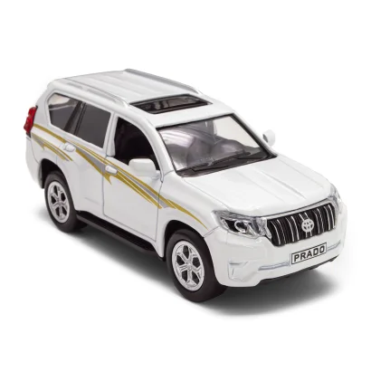 Автомодель - TOYOTA PRADO (білий)