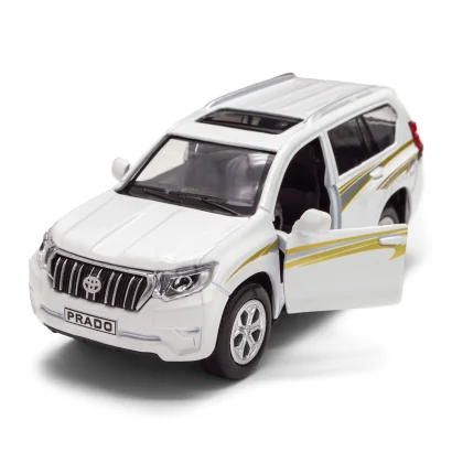 Автомодель - TOYOTA PRADO (білий)