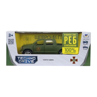 Автомодель серії &quot;Шеврони Героїв&quot; – TOYOTA TUNDRA – &quot;НГУ&quot;