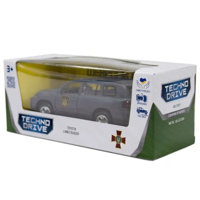 Автомодель серії Шеврони Героїв - Toyota Land Сruiser - Рубіж