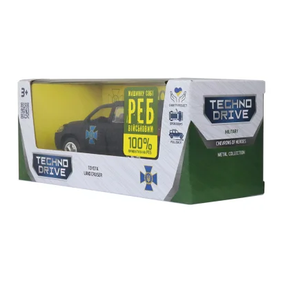 Автомодель серії &quot;Шеврони Героїв&quot; – TOYOTA LAND CRUISER – &quot;ЦСО &quot;АЛЬФА&quot;