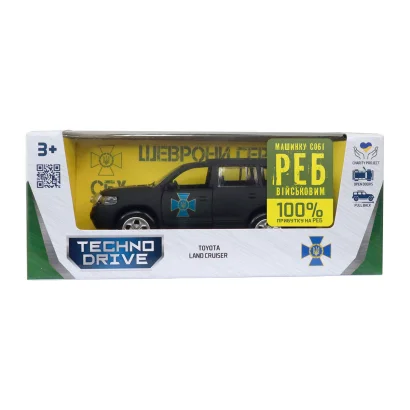 Автомодель серії &quot;Шеврони Героїв&quot; – TOYOTA LAND CRUISER – &quot;ЦСО &quot;АЛЬФА&quot;