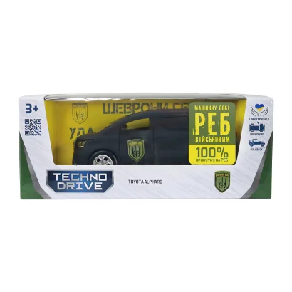 Автомодель серії "Шеврони Героїв" &ndash; TOYOTA ALPHARD &ndash; "УДА"