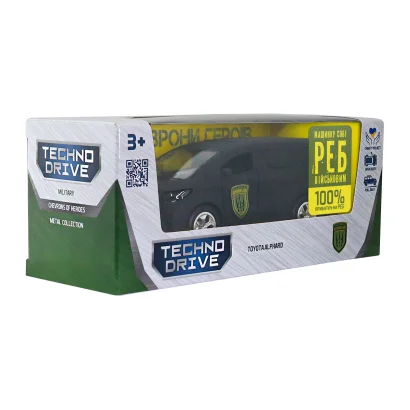 Автомодель серії "Шеврони Героїв" &ndash; TOYOTA ALPHARD &ndash; "УДА"