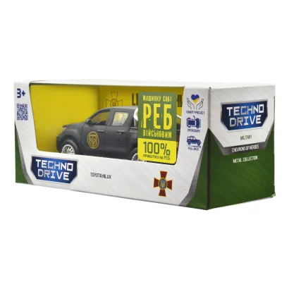 Автомодель серії "Шеврони Героїв" &ndash; TOYOTA HILUX &ndash; "СПАРТАН"