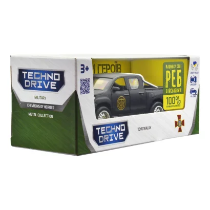 Автомодель серії "Шеврони Героїв" &ndash; TOYOTA HILUX &ndash; "СПАРТАН"