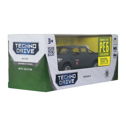 Автомодель серії &quot;Шеврони Героїв&quot; – TOYOTA HILUX – &quot;ОШБр НПУ &quot;ЛЮТЬ&quot;