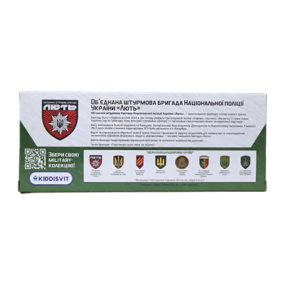 Автомодель серії &quot;Шеврони Героїв&quot; – TOYOTA HILUX – &quot;ОШБр НПУ &quot;ЛЮТЬ&quot;