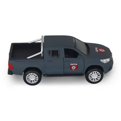 Автомодель серії &quot;Шеврони Героїв&quot; – TOYOTA HILUX – &quot;ОШБр НПУ &quot;ЛЮТЬ&quot;