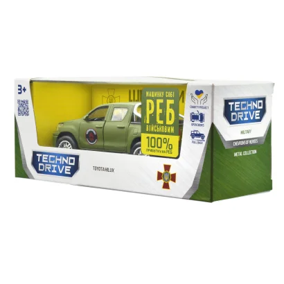 Автомодель серії "Шеврони Героїв" &ndash; TOYOTA HILUX &ndash; "ЧЕРВОНА КАЛИНА"