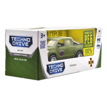 Автомодель серії "Шеврони Героїв" &ndash; TOYOTA HILUX &ndash; "ЧЕРВОНА КАЛИНА"