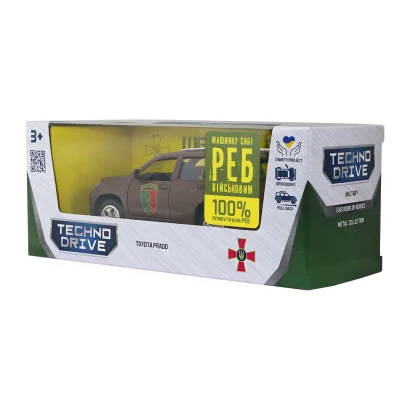 Автомодель серії "Шеврони Героїв" &ndash; TOYOTA PRADO &ndash; "24 ОМБр"