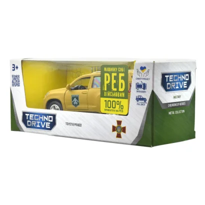 Автомодель серії &quot;Шеврони Героїв&quot; – TOYOTA PRADO – &quot;ХАРТІЯ&quot;