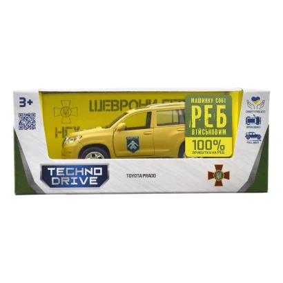 Автомодель серії &quot;Шеврони Героїв&quot; – TOYOTA PRADO – &quot;ХАРТІЯ&quot;