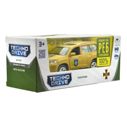 Автомодель серії &quot;Шеврони Героїв&quot; – TOYOTA PRADO – &quot;ХАРТІЯ&quot;