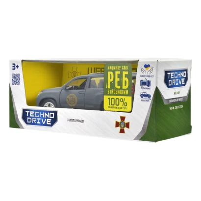 Автомодель серії "Шеврони Героїв" &ndash; TOYOTA PRADO &ndash; "КАРА-ДАГ"