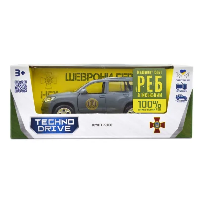 Автомодель серії "Шеврони Героїв" &ndash; TOYOTA PRADO &ndash; "КАРА-ДАГ"